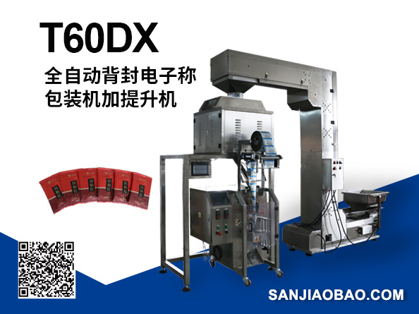 T60DX-背封  全自动背封电子秤 包装机加提升机